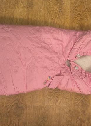 Теплый конверт на выписку