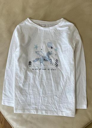 Реглан, лонгслів, кофта на дівчинку від джордж 3-4 роки ріст 98-104 стан як нова б/б, дов 40, шир 30, рукав 34.5