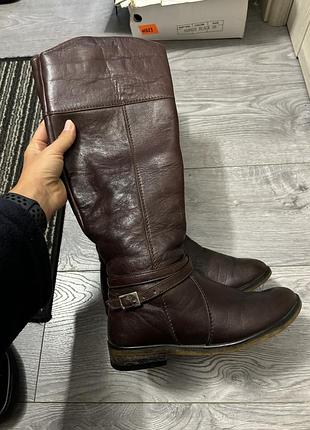 Чоботи шкіряні жіночі