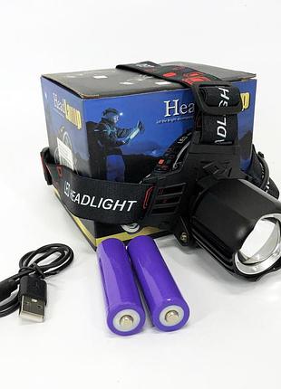 Фонарь налобный pld-t115-pm30-tg, фонарь аккумуляторный для рыбалки, фонарь на голову для бега