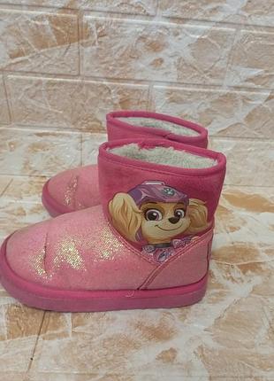 Угги сапожки зимові 28р paw patrol