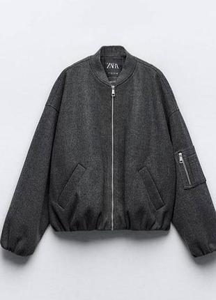 Бомбер zara