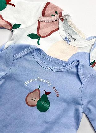 Боді бодіки для дівчинки carter’s 4