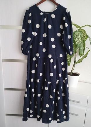 Платье вискозное