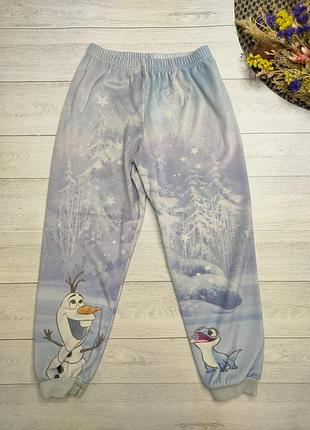 Теплые пижамные штаны 5-6 лет (110-116)