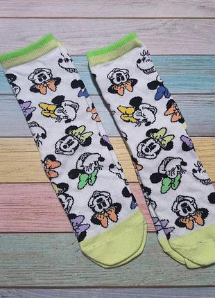 Носки disney minnie mouse на девочку 3-6 лет набор