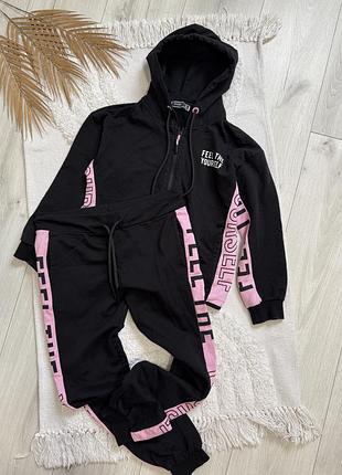 Трикотажний повсякденний костюм для дівчинки 8-9 років