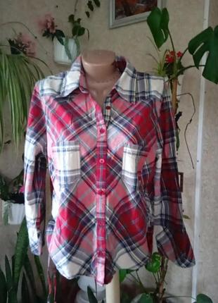 Сорочка ,жакет жіноча р.48-50 .котонова 
next.