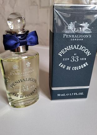 Penhaligon's no. 33 eau de cologne нишевый мужской одеколон