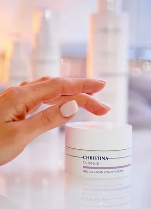 Christina nuance pro collagen vitality cream - питательный крем с коллагеном
