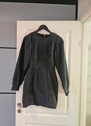Джинсова сукня h&m