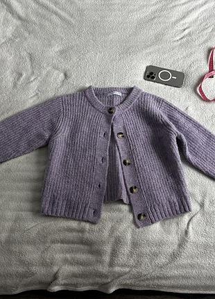 Новый кардиган, свитер, кофточка сиреневого цвета primark, размер s