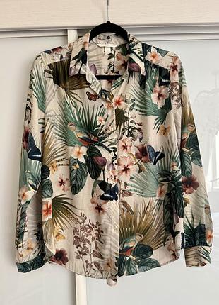 Продам блузу h&m з анімалістичним принтом