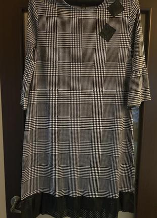 Платье в клетку