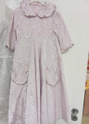 Платье 5-6 лет нарядное праздничное