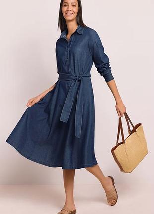 Сукня сорочка джинсова