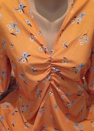 Блузка с рукавами на завязках