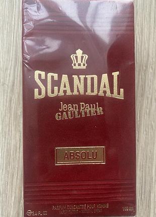 Парфум scandal absolu 100 мл jean paul gaultier