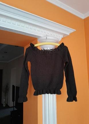 Кофточка с рюшами