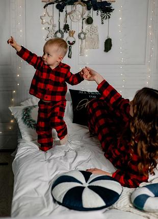 Новорічні піжами, фемелі лук family look