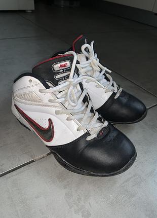 Nike хвйтопи кросівки теплі високі на 35-36 розмір