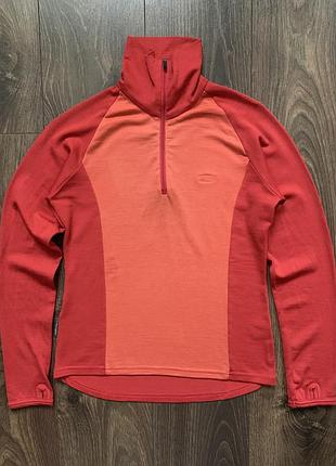 Кофта icebreaker merino wool bodyfit 260 women 1/3 zip  long sleeve  оригінал