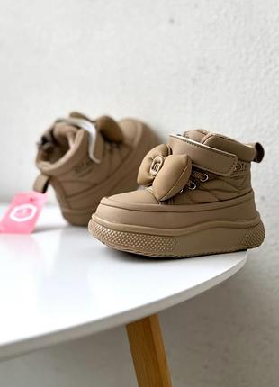 Зимние ботиночки 24,25 размер