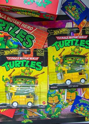 Машинки hot wheels черепашки ниндзя