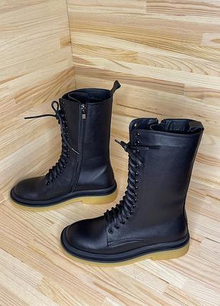 Черевики берці жіночі зимові натуральна шкіра