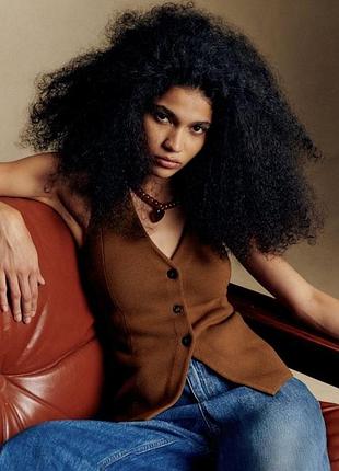 Шерстяний жилет sezane