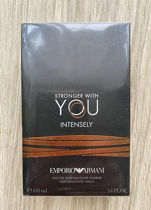 Парфумерна вода stronger with you intensely 100 мл emporio armani