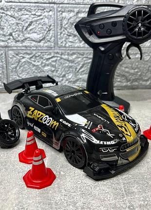 Машинка для дрифту на радіокеруванні | 1:24 | акумулятор, підсвітка, 2 режими швидкості, джойстик для керування