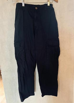 Штани темно сині чорні