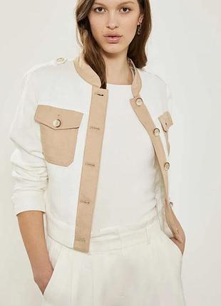 Муслінова куртка на ґудзиках mint velvet