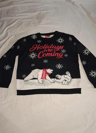 Свитер новогодний. размер хл