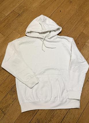 Базове біле худі sinsay з капюшоном (розмір m)