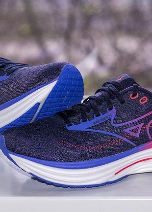 Кросівки mizuno wave rider 29 j1gd2503 women's odyssey dark grey 41 р оригінал