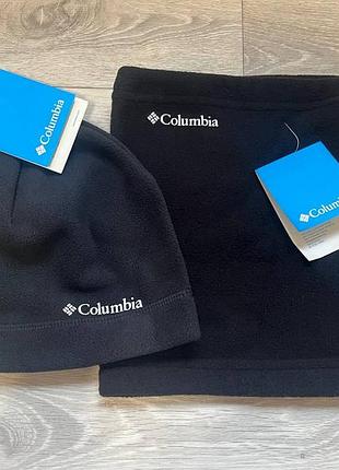 Флисовый бафф+шапка новый