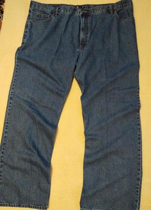 Джинсы мужские синие большого размера blue herbour marks &amp;spencer 5xl