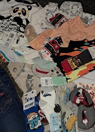 Большой пакет одежды от рождения до 2 лет