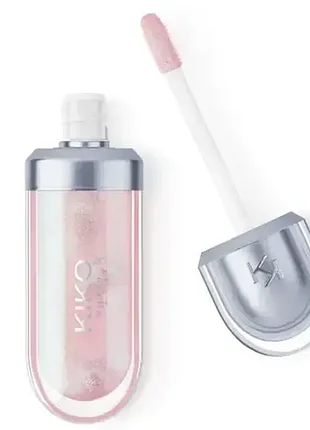 Блиск для губ kiko milano 3d hydra lip gloss limited edition тон 48 pink metaverse (000132-48)