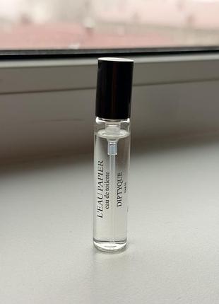 Diptyque leeau papier - нишевой аромат, миниатюра 5 мл, оригинал