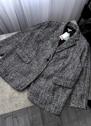 Oversized blazer h&m  тепле, можна як полу-пальто ✔️