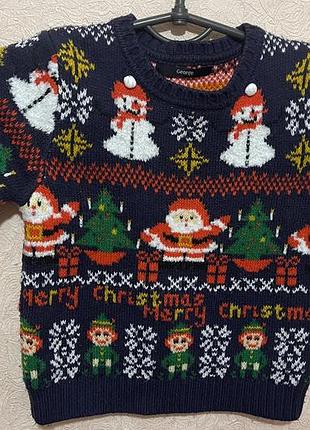 Дитячий різдвяний светр george