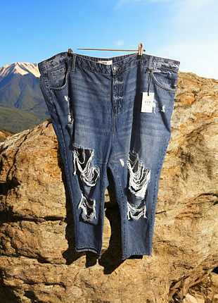 Топовые брендовые джинсы mom большого размера от yours