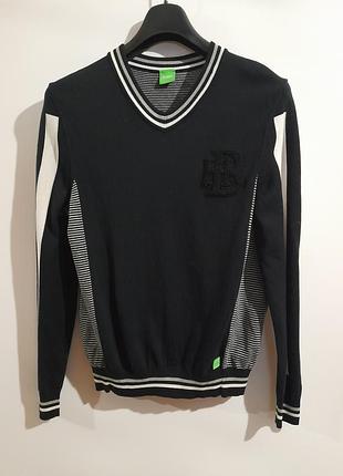 Boss hugo boss чоловічий пуловер светр бавовна