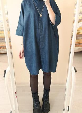 Джинсова сукня сорочка cos