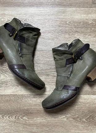 Шкіряні жіночі черевики ботильйони a.s. 98 airstep ankle boots size 40