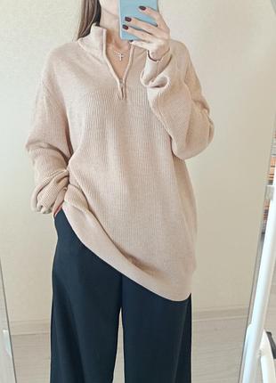 Вовняний светр поло reiss