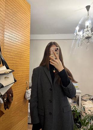 Вовняне пальто hugo boss оригінал
